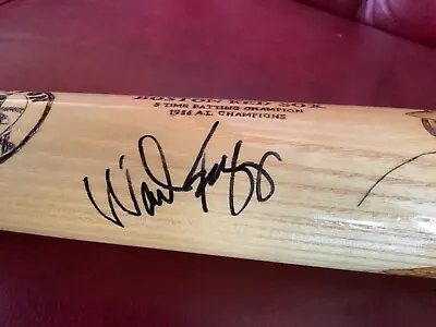 Wade Boggs Autographed Baseball Bat PSA • $210
