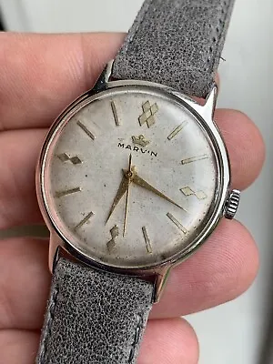 £115 • Buy 1950s Vintage Marvin Mens Watch Cal. 560 33mm