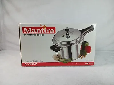 Manttra TTK 5 QT Aluminum 5 Quart Stove Top Pressure Cooker  • $53.72