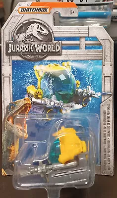 Matchbox Jurassic World Deep-Dive Submarine Die Cast 1:64  • $8.59