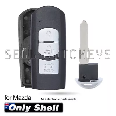 $15.27 • Buy 3 Buttton For Mazda 3 6 2012 2013 2014 2015 2016 2017 Remote Key Cover Shell Fob