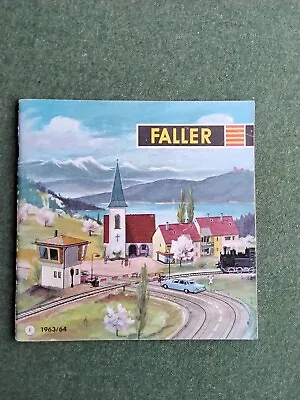 Faller  Catalogue/Brochure  1963/64 VGC • £14.99
