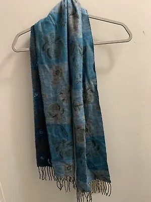 Merona Scarf 66” X 12” Blue  • $10