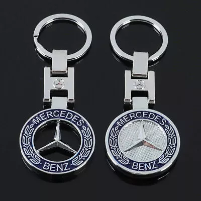 3D Metal Car Key Chain Ring For Mercedes Benz AMG Sport Car Home Decoration Gift • $8.99