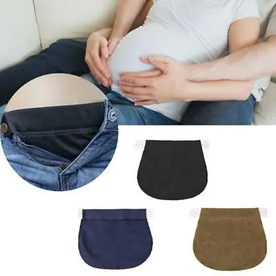 Maternity Trousers Waist Expander Pregnant Pregnancy Jeans Waistband Extender UK • £5.99