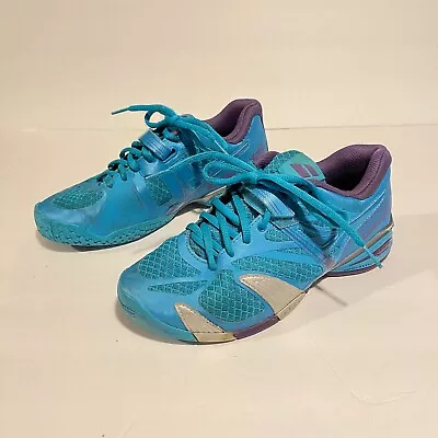 Babolat 31S1374 Women's Propulse 4 AC W Blue/Purple Tennis Shoes Size 7.5 • $23.93