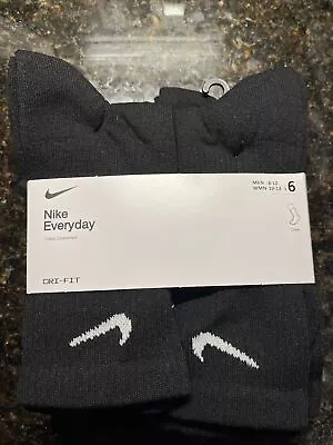 Nike Everyday Cushion No-Show Men's Training Socks - Pack Of 6 • $6.99