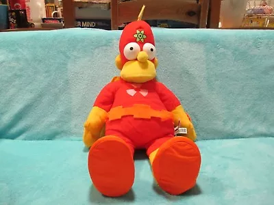 2005 The Simpsons - Homer Radioactive Man - Large Soft Plush Toy Doll Teddy 24  • £13.59