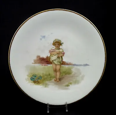 £326.26 • Buy Antique Mintons Cabinet Plate, Portrait, Artist Signed
