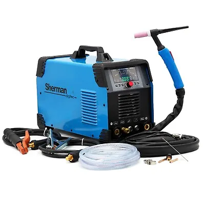 SHERMAN TIG Welder AC/DC Pulse 200A MULTIPRO Welding Machine Stainless Aluminium • £792.35