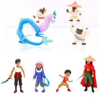 Raya The Last Dragon Toys Cake Toppers Kids Birthday Decoration Figures Party • $11.19