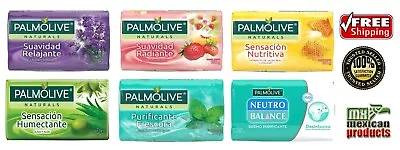 Palmolive Naturals Bath Bar Soap 100% Natural 150g 5.3OZ  2 Bars (6 Scents) • £8.63