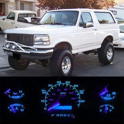 Gauge Cluster LED Dash Kit Ice Blue For Ford 93 95 Bronco F150 F250 F350 Truck • $9.96