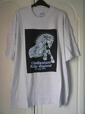 £14.99 • Buy Harley-Davidson UK HOG Rally Cheltenham Racecourse 1999 T'shirt ( NOS ) 