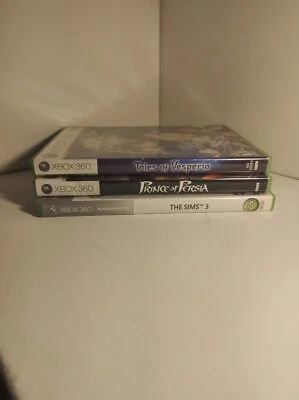 $14.99 • Buy Xbox 360 Games Lot X3  Tales Of Vesperia Prince Of Persia Sims 3 Resell Lot!!!🔥