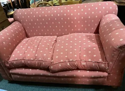 £150 • Buy Edwardian Drop Arm Settee Couch Sofa Chaise Newbury