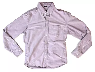J. Crew Shirt Mens Sz M Violet Slim Fit Cotton Oxford Button Down Longsleeve • $15.24