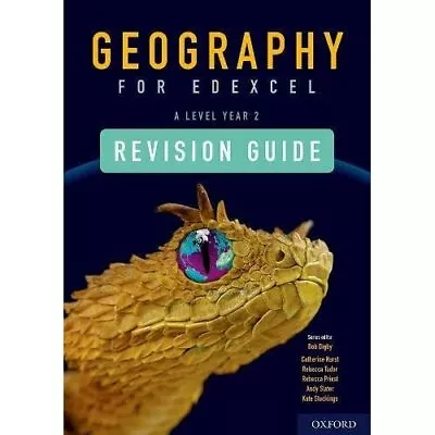 Geography For Edexcel A Level Year 2 Revision Guide - Mixed Media Product NEW Di • £16.64