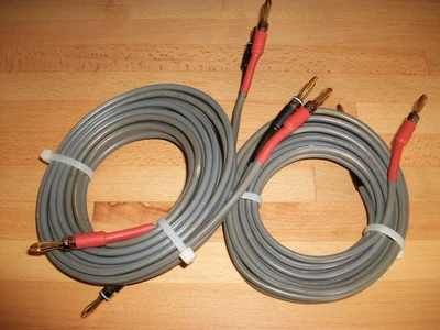 £25 • Buy LINN K20  Speaker Cable - Pair  2.5 Mtr Terminated