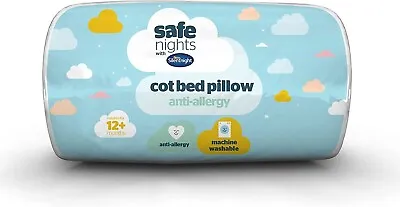 £9.09 • Buy Safe Nights Cot Bed Anti Allergy Pillow Toddler Nursery Kids Child Baby Children