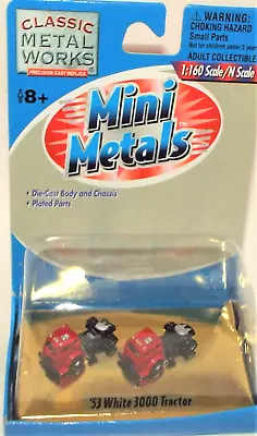 2 Classic Metal Works Mini Metals Die Cast N Scale 1953 White 3000 Semi Tractor2 • $10