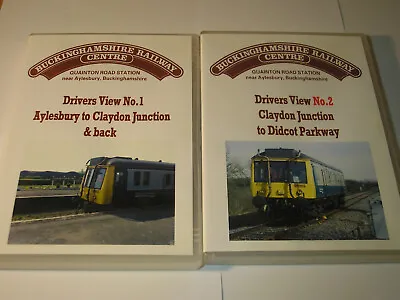 Drivers View No1 & No2 - Cab Ride - Drivers Eye View - Railway - 2 X DVD • £14.99
