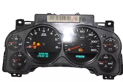 Speedometer Instrument Cluster Gauges 07 - 2014 Silverado Sierra 178157 Miles • $125.25