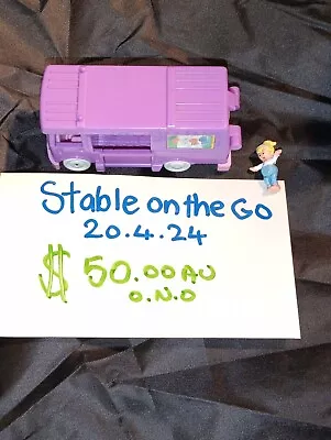 Vintage Polly Pocket Stable On The Go  • $50