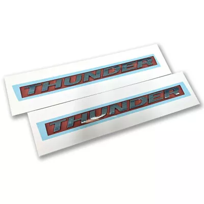 Genuine Holden Badges Thunder Rear 1/4 Panel For VY VZ SS Ute - Pair • $119.99