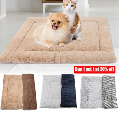 £6.13 • Buy Pet Dog Cage Mat Pad Cat Crate Mattress Kennel Cushion Carrier Bed Washable UK