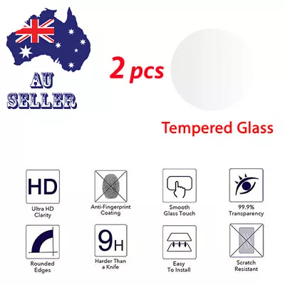 2x Tempered Glass Screen Protector Film Guard For Garmin Fenix 5 / 5S • $5.87