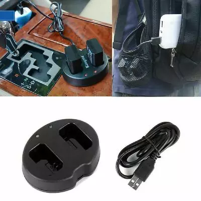 $17.28 • Buy Lcd Dual Usb Battery Charger For SONY NP-FW50 NEX 7 5 5T 5N 3 A5000 A6300 A7 A7R