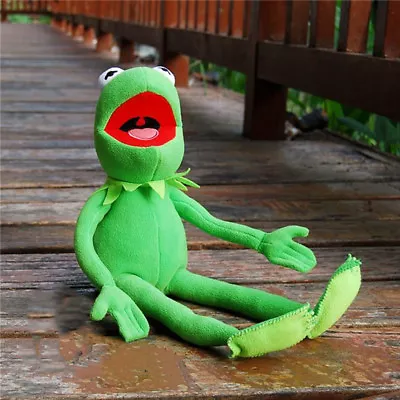 42cm Baby BIG Eden Full Body Kermit The Frog Plush Toy Kids Gift • $27.95