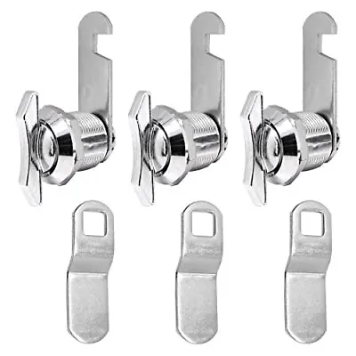 RV Compartment Locks Thumb Operated Cam Lock Keyless Cabinet Lock Mailbox Lat... • $16.72