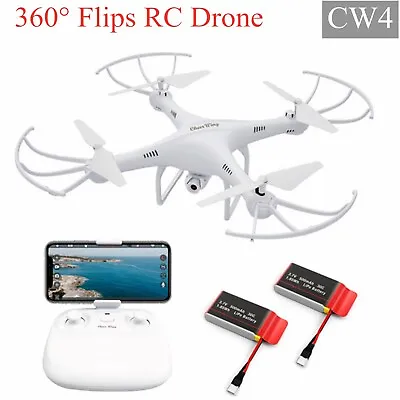 CW4 RC Drone 720P Beginner Portable Drone Remote Control Quadcopter 360° Flips • $49.98