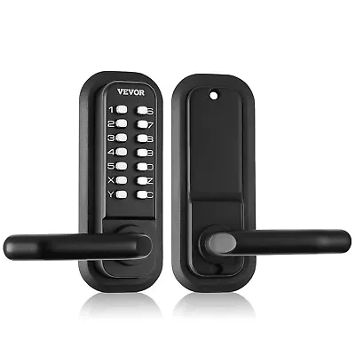 VEVOR Mechanical Keyless Entry Door Lock 14 Digit Keypad And Handle Embedded • $45.99