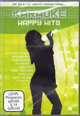 KARAOKE HAPPY HITS DVD Top-quality Free UK Shipping • £2.19