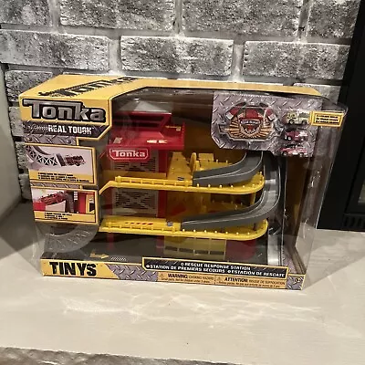 Tonka Tinys Ultimate Rescue Response Station Kids Vehicle Playset With Cars • $68.28