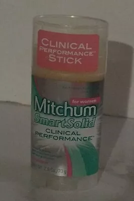 Mitchum Smart Solid For Women Clinical Performance Deodorant 2.5 Oz Powder Scent • $19.95