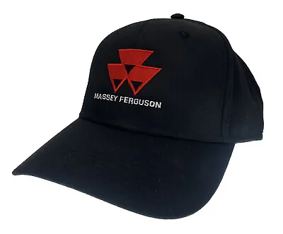 Massey Ferguson Tractor Triangles Farm Embroidered Cap Hat #44-9301 • $24.99