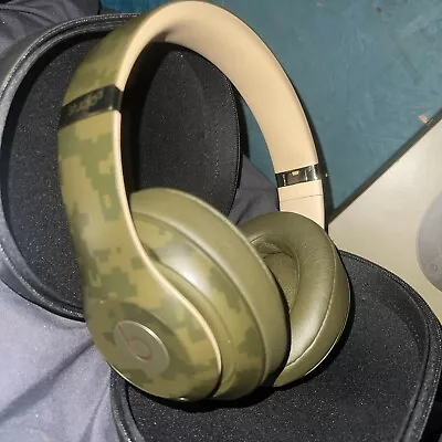 Beats By Dr. Dre Studio3 Camo Collection On Ear Wireless Headphones - Forest... • $325