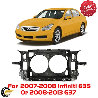 Radiator Core Support Assembly For 07-08 Infiniti G35 2008-2013 G37 14-15 Q60 • $92.99