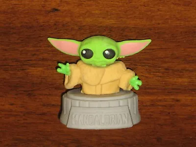 Star Wars The Mandalorian Baby Yoda The Child 1.75 Inch Figure Figurine Rubber • $9.99