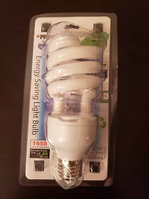 New. Unopened Energy Saving Light Bulb By TUSA. 26 Watts For 125 W Brightness. • $6
