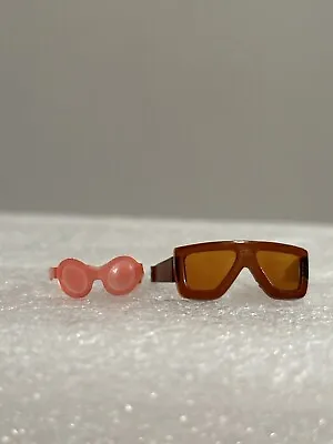 Vintage Barbie Pink Bubble Sunglasses And Ken Shades 1960's To 1970's • $32