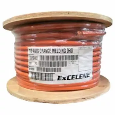 1 2 1/0 2/0 Gauge AWG Battery Welding Flex Whip Cable Copper Orange USA 250Ft • $660