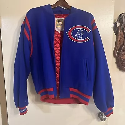 Chicago Cubs Mitchell & Ness Winter Jacket - Size 48 (XL) Wool - *READ* • $325