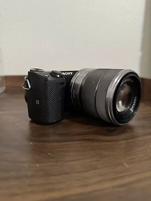 Sony Alpha NEX-5T 16.1MP Digital Camera - Black (Kit W/ E PZ OSS 16-50mm Lens) • $170.50