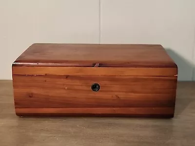 Vintage Lane Mini Cedar Chest Jewlery Box • $12