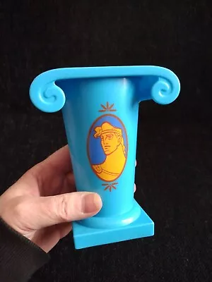 Vintage 1997 McDonald's Disney Hercules Blue Sports Bottle / Plastic Cup & Lid • $6.99